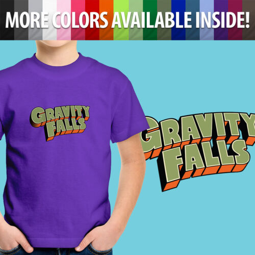 Gravity Falls Logo titre Disney Cartoon Dipper Fun Unisexe Enfants Tee Youth T-Shirt