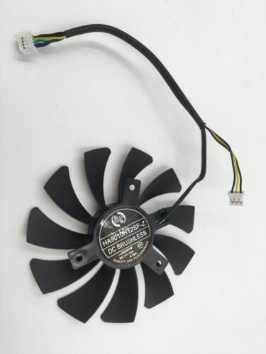 for 1pair HA9010H12SF-Z smart graphics dual fan 4-pin interface cooling fan 12V