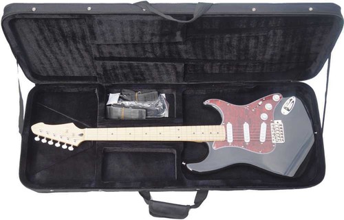 € 169, Dimavery EGK-30 E-Gitarre black incl Softcase UVP