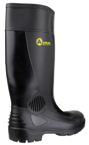 Amblers FS100 Safety Waterproof Wellington Boots Mens Boys Unisex Work UK4-13