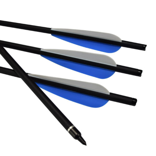 6x 16//17//18//20//22 inch Crossbow Bolts Carbon Arrows Archery Hunting Shooting New