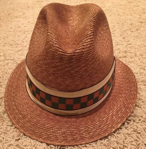 Stetson Straw Vintage Men's 7 1/8 Size