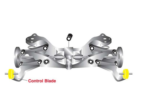 W61923 Trasero Brazo De Arrastre WhiteLine-Buje Delantero Inferior