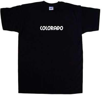 T-shirt Texte Colorado