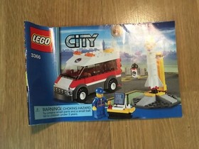 LEGO City 3366 Retired Satellite Launch Pad 100% Complete Set