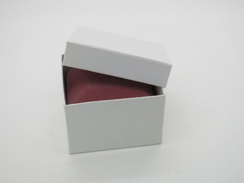 Charm Box Pink Velvet With Metal Gilt Trim Jewellery Presentation Case