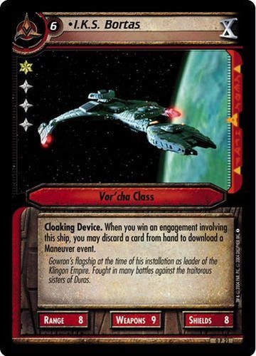 Bortas FOIL 0P21 Star Trek CCG 2E Tenth Anniversary Promo I.K.S