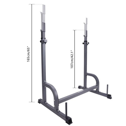 Squat Rack Hantelablage verstellbar Langhantelablage Kniebeugenständer Ständer