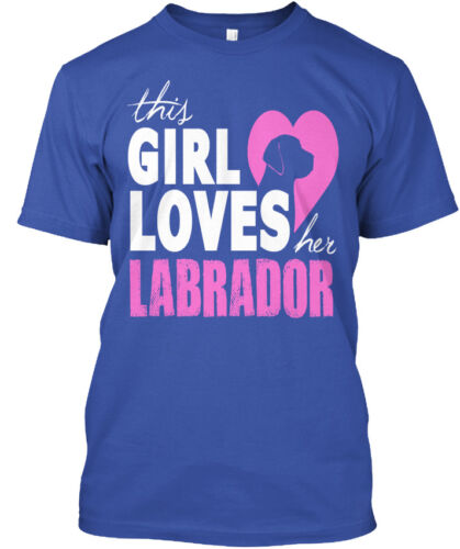 Facile à entretenir cette fille aime son LABRADOR-Standard Unisexe Standard Unisexe T-Shirt