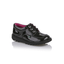 KICKERS GIRLS BLACK PATENT LEATHER SHOES UK SIZES 3,4,5,6 SCHOOL WORK NEW STYLE