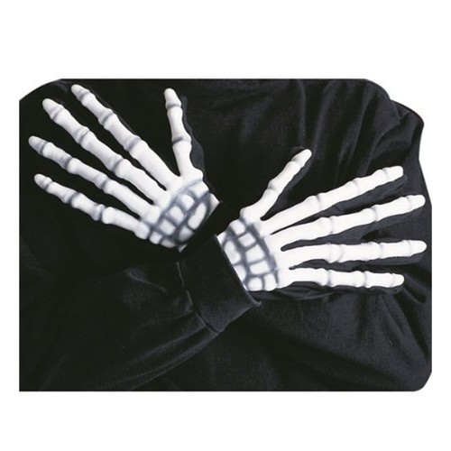 Skeletongloves Skeleton Fancy Dress Gloves Halloween Costume Widmann S.r.l
