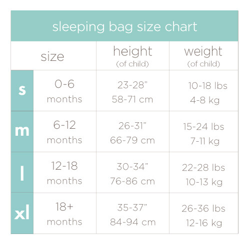 extra lar Aden Anais Classic Summer Sleeping Bag 1.0 TOG Jungle Jam-Elephant