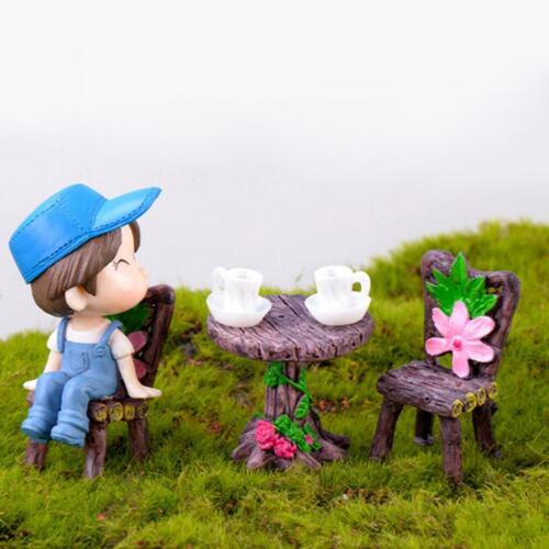 Miniature Fairy Garden Ornament Decor Pots Craft Accessories 2021 Dollhouse Y8K5 