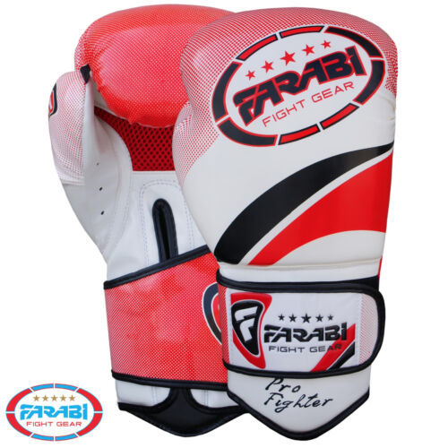 Farabi Boxing Gloves Sparring Training Kick Boxing Mitts Gloves