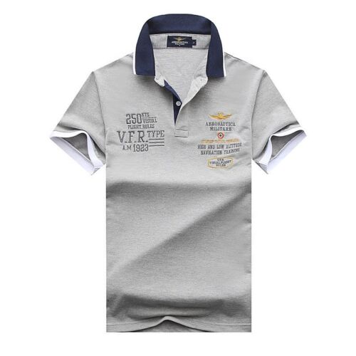 New Style Italian Aeronautica Militare Men Polo Shirt