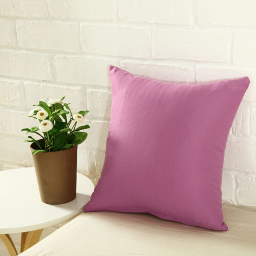 Simple Square Coffee Home Fashion Throw Pillow Cases Decorative Cushion Cover 