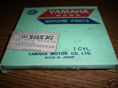 NOS 1977-1978 Yamaha DT250 1.00 Piston Rings 1M1-11610-40