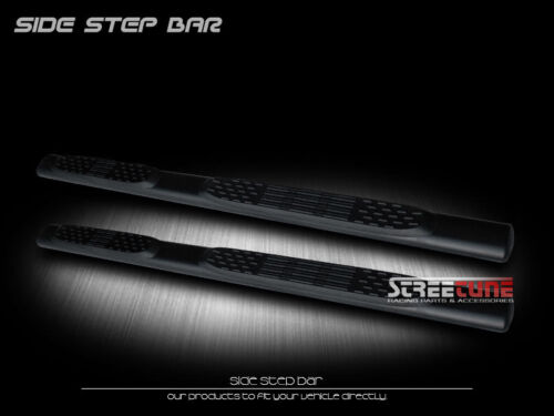 For 99-16 F250 Super//Extended Cab 5/" Matte Blk Side Step Nerf Bar Running Board