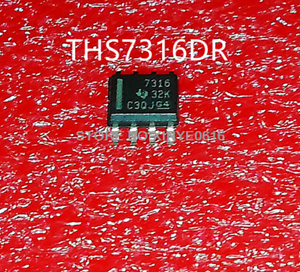 Venta caliente 5PCS 7316 73I6 THS7316 THS7316DR SOP8 Amplificador De Video Chip 