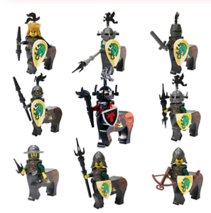 Medieval Roman Sagittarius Ninjago Cavalry Dragon Blue Knights Minifig Lego MOC