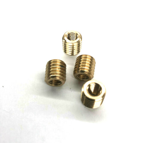 1 reduction thread adaptor adapter Brass M10 x 1 AG on M8 IG L:10 MM 0369