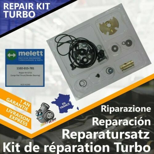 Repair Kit Turbo réparation Jaguar S Type 2.7 204 CV AJ V6 726422-0012|0013 GT15