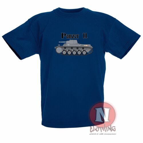 Panzer 2 World war 2 children's tank t-shirt ww2 world of tanks fully printed 
