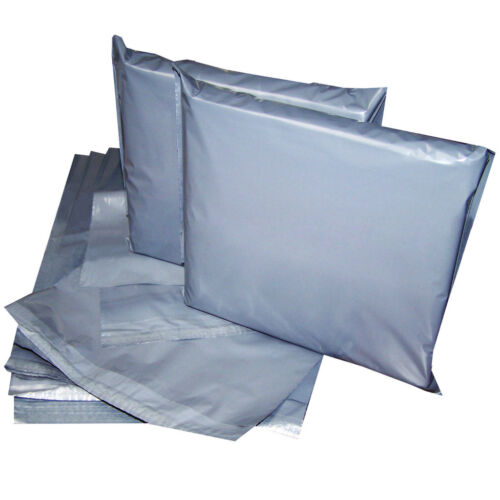 12x16/' Strong Grey Mailing Post Poly Postage Bags Self Seal Cheap No Smell 4U