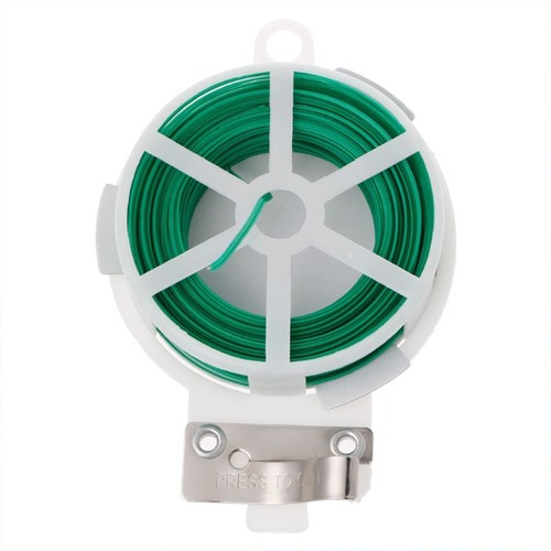 Roll Garden Cable Cutter Flower Reel Plant 30m Wire Roll