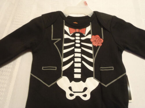 Details about  / Halloween Black Long Sleeve Bodysuit Newborn 0-3 3-6 Month Choice NWT