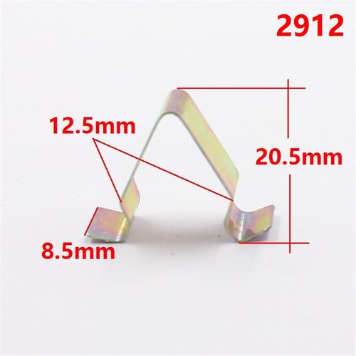 40Pcs Car CD Instrument Panel Snaps Clips Radios Metal Buckle Fastener Retainer