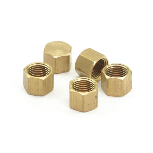 1//8/" BSPP female Brass Countersunk Plug hex head socket Pipe fittings End Cap