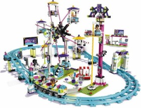 Lego Friends 41130 Amusement Park Roller Coaster ferris wheel Emma Andrea NISB