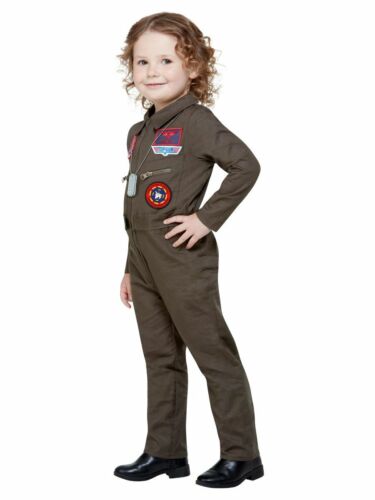 Toddler licence officielle Top Gun Costume Fancy Dress pilote Costume Par Smiffys 