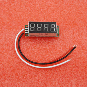 0.36 inches 4 Digit blue LED Voltmeter with Digital Panel 0V-33V
