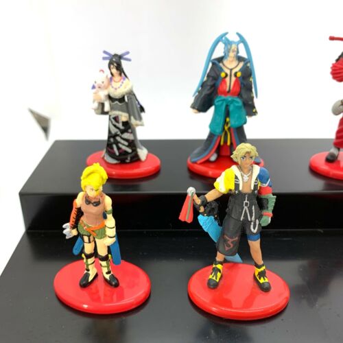 Final Fantasy X TIDA YUNA RIKKU etc Set Coca Cola Mini Figure Japan Game