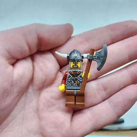 Lot Of 4 Lego Vikings Minifigures 7019 Castle Kingdoms Fantasy Free Shipping 2B