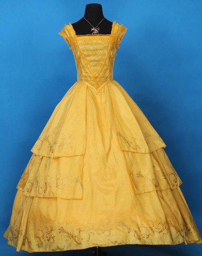 Belle Dress 2017 Beauty and the Beast Costume Emma Watson Party Ball Gown Adult
