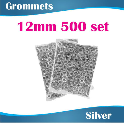 Iron Grommets Eyelets Silver Color 12mm #3