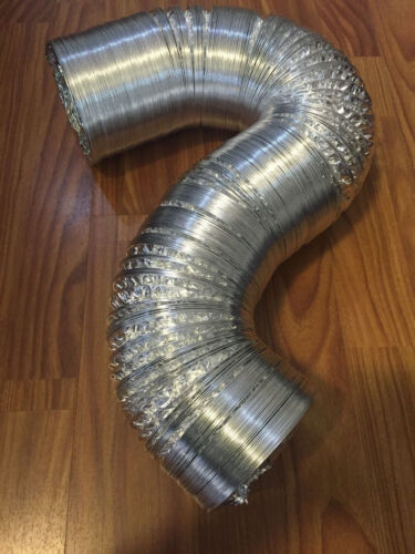 12/" *10M Aluminum Foil Duct New //Telescopic Tube Exhaust Pipe Double-Sided 300mm
