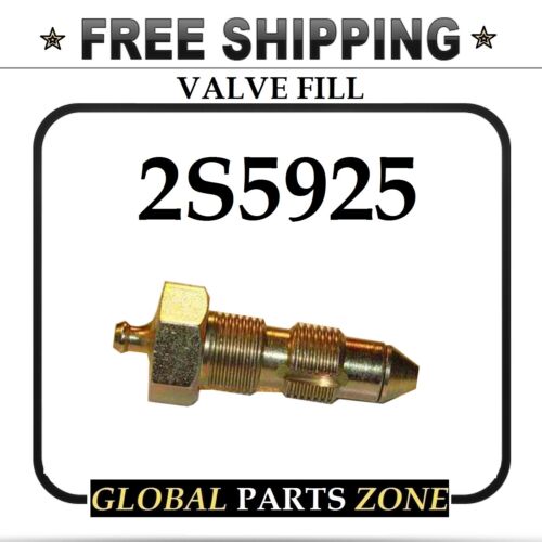 2S5925 1908609 3602288 FILL VALVE TRACK Adjuster Relief for Caterpillar SHIPS3! 