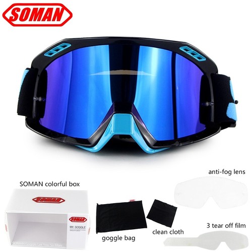 Brand Riding Motorcycle Helmet Goggles Motocross Off-road Ski Glasses Eyewear