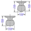Entry Keyed Alike Lock Sets Bronze Passage Privacy Interior Door Round Knob