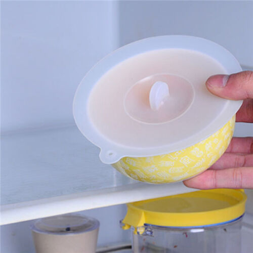 Silicone Leakproof Coffee Mug Suction Lid Cap Airtight Seal Cup Cover Kitchen