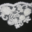 ½ M Marfil O Negro beaded lace Boda nupcial Adorno De Pasamanería 110 mm de ancho