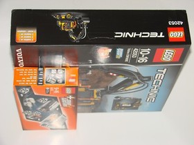 LEGO ® Technic 42053 + 8293 Volvo EW160E L30G + Power Functions Tuning Set _ Glued!