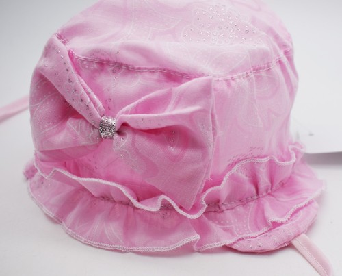 Baby Girls Hat Summer Beanie Tie Up Cap Sun Protection Bonnet Beach Hat