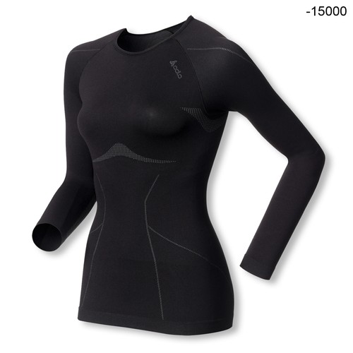 Odlo Damen Shirts Evolution Light Sport Funktions Unterwasche Unterhemd Langarm Unterwasche Sport