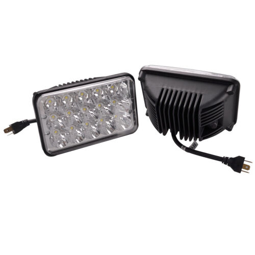 4/"x6/" LED Headlights CREE Light Bulbs Replace H4656//4651 Sealed Headlamp Set 4