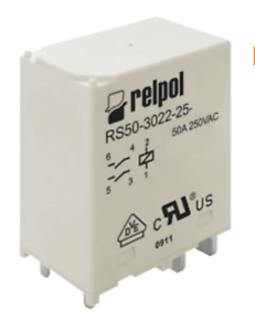 RS50-3022-25-1024  Relpol Relais  Relay Solar  DPST-NO  24VDC  50A  1200R   #WP 